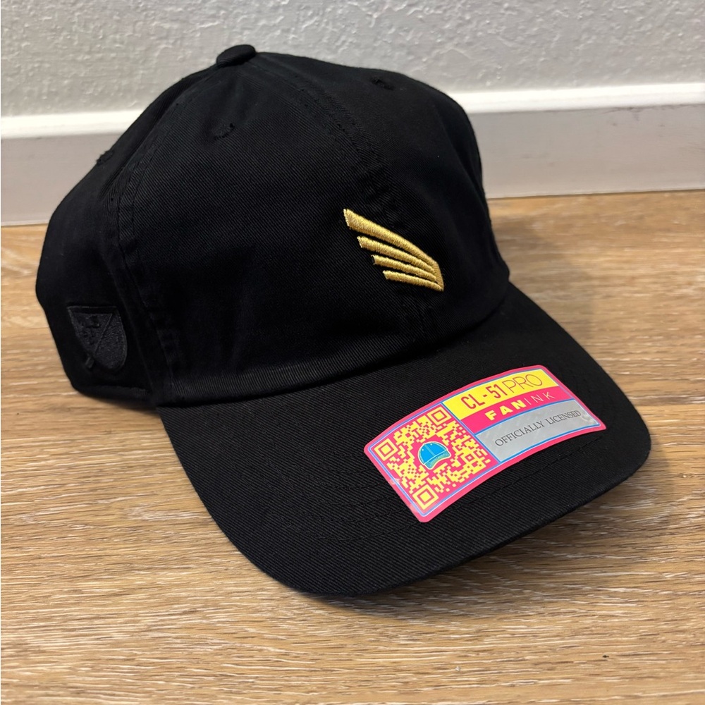 LAFC Bambo Classic Adjustable Hat/Cap by Fan Ink - Black Los Angeles FC MLS NWT